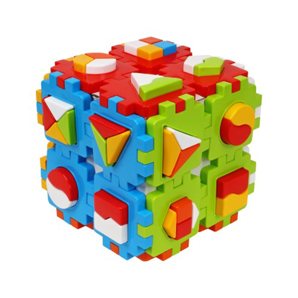cub-educativ-forme-geometrice(1) Cub educativ "Smart Kid" cu forme geometrice (2650) - imagine 1