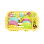 Set de veselă Irishka 5 din plastic pentru copii 3+ ani , 4 culori (103) - imagine 2