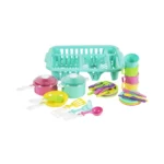 Set de veselă Irishka 5 din plastic pentru copii 3+ ani , 4 culori (103) - imagine 3