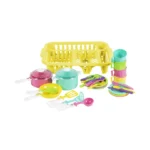 Set de veselă Irishka 5 din plastic pentru copii 3+ ani , 4 culori (103)