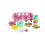 Set de veselă Irishka 5 din plastic pentru copii 3+ ani , 4 culori (103) - imagine 4