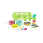 Set de veselă Irishka 5 din plastic pentru copii 3+ ani , 4 culori (103) - imagine 5