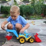Jucarie tractor excavator - imagine 7