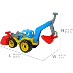 Jucarie tractor excavator - imagine 2