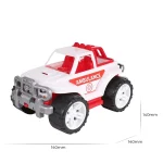 Jucarie Jeep ambulanta - imagine 2