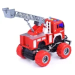 Autospecială off-road pompieri cu inerție, lumini și sunete - 1:20 - WY553B ,Wenyi (25536) - imagine 2