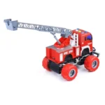 Autospecială off-road pompieri cu inerție, lumini și sunete - 1:20 - WY553B ,Wenyi (25536) - imagine 3