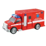 Ambulanță cu inerție, lumini și sunete - 1:20 - WY670B