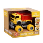 Autospecială basculantă off-road cu inerție, lumini și sunete - 1:20 - WY513A ,Wenyi (15131) - imagine 4