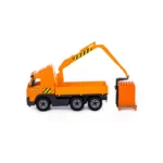 Camion macara cu set de construcție – 30 piese, Polesie - imagine 2