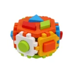 Cub educativ „Smart Kid” hexagon cu forme (1998)