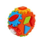 Cub educativ „Smart Kid” hexagon cu forme (1998) - imagine 2