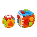 Cub educativ „Smart Kid 1+1” cu figuri geometrice și animale (1899)