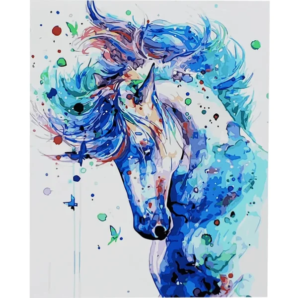 Pictura pe numere "Calul", 40x50 cm (fara cutie)(GS068)(38249)