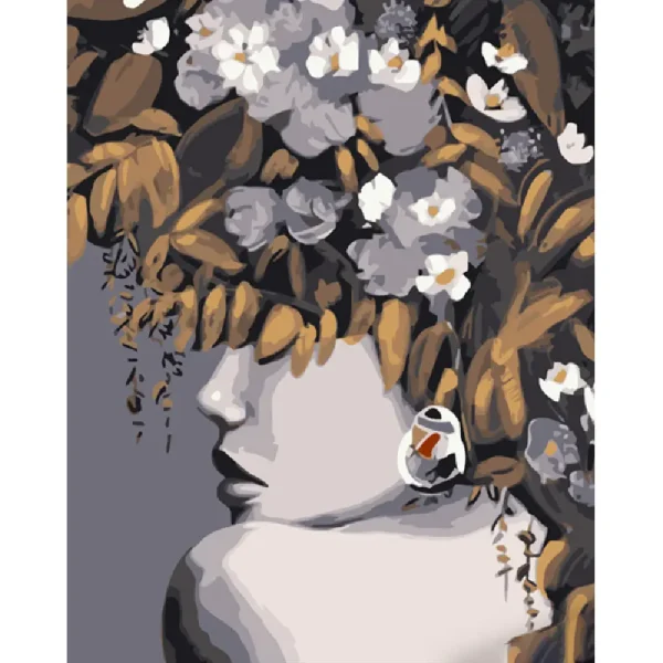 Pictura pe numere "Mister de aur" 40x50 cm (fara cutie)(GS1001)(49894)