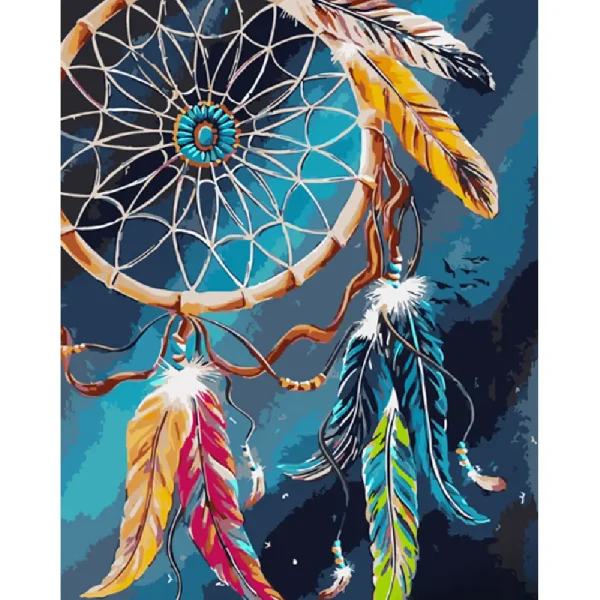 Pictura pe numere "Captorul de vise" 40x50 cm (fara cutie)(GS1010)(49986)