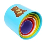 Piramidă educativă cu cupe colorate ,Technok (2032) - imagine 2