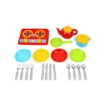 Set de veselă "Galinca",cu aragaz (2179) - imagine 2