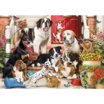 Puzzle 1000 elemente forme ascunse"Catelusi" - imagine 2