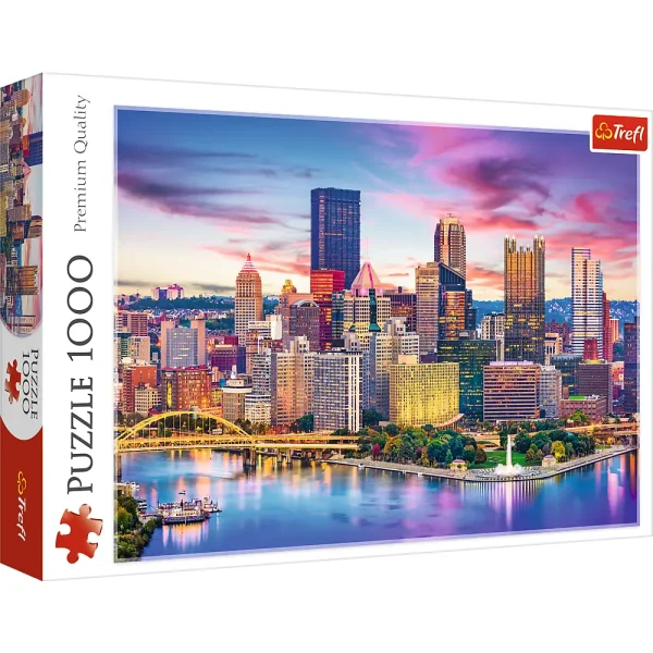 Puzzle 1000 elemente "Pittsburgh,Pennsylvania"