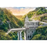 Puzzle 1000 "Colombia,Sanctuarul Las Lajas" - imagine 2