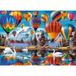 (20143) Puzzle din lemn 1000 elemente "Bloanele colorate" - imagine 2