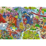 (37480) Puzzle 500 elemente Spy Guy "Lost Items: USA" - imagine 2