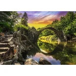 Puzzle Premium Plus 1000 elemente "Rakotz Bridge in Kromlau, Germany" - imagine 2