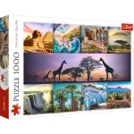 Puzzle 1000 elemente "Colaj Africa"