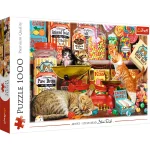 Puzzle 1000 elemente "Dulciurile pisicilor"
