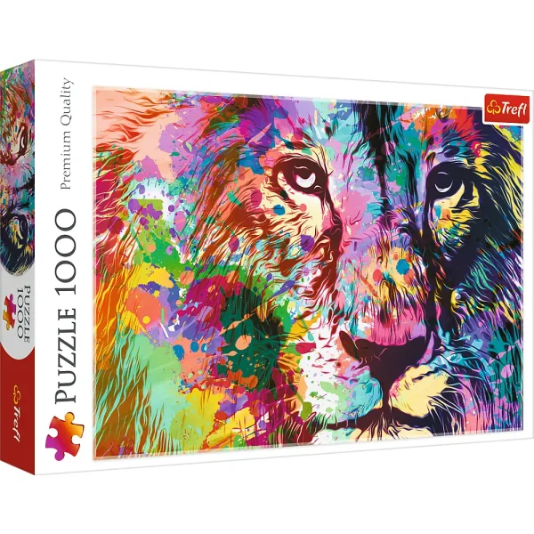 Puzzle 1000 elemente "Leul"
