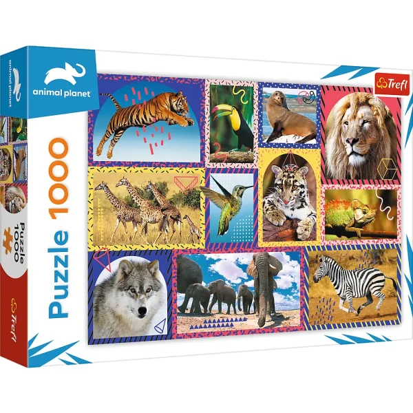 Puzzle 1000 elemente "Natura salbatica"