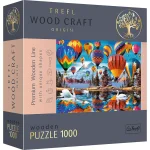 (20143) Puzzle din lemn 1000 elemente "Bloanele colorate"