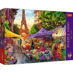 Puzzle Premium Plus 1000 elemente "Magazinul de flori din Paris"