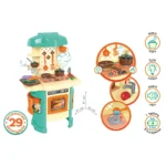 (5637) Bucatarie cu sunete si lumini in set cu accesorii - imagine 3