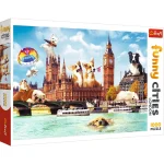 Puzzle 1000 "Cainii in Londra"