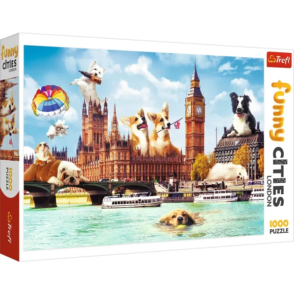 Puzzle 1000 "Cainii in Londra"