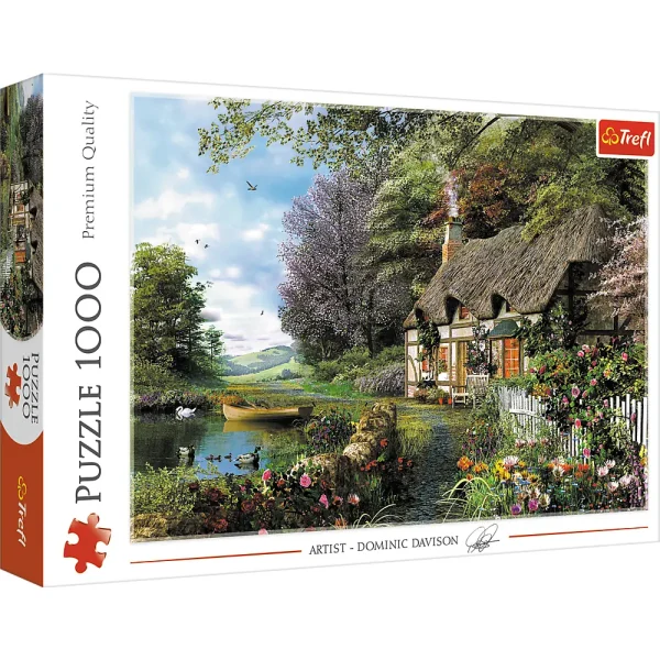 Puzzle 1000 elemente "Cabană confortabilă"