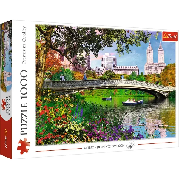 Puzzle 1000 "Parcul Central,New York"