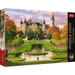 Puzzle Premium Plus 1000 elemente "Ora ceaiului: Castelul Schwerin, Germania"