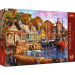 Puzzle Premium Plus 1000 elemente "Portul de pe litoral"