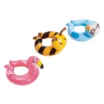 Colac gonflabil de înot cu design animal, 3 modele, 3–6 ani, Intex (59220)