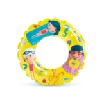 Colac gonflabil transparent cu imprimeu 61 cm, max. 40 kg, 3 modele, 6–10 ani, Intex (59242)