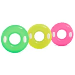 Colac gonflabil de înot cu mânere Hi-Gloss, 76 cm, max. 40 kg, 3 culori, 8+ ani, Intex