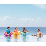 INTEX Cerc gonflabil “Transparent” D 76 cm, până la 40 kg, 8+, 3 culori - imagine 5