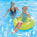 INTEX Cerc gonflabil „Lucios” D 76 cm cu mânere, până la 40 kg, 8+, 3 culori - imagine 3