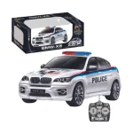 Jucărie mașină de poliție cu radiocomandă cu încărcător (73152)