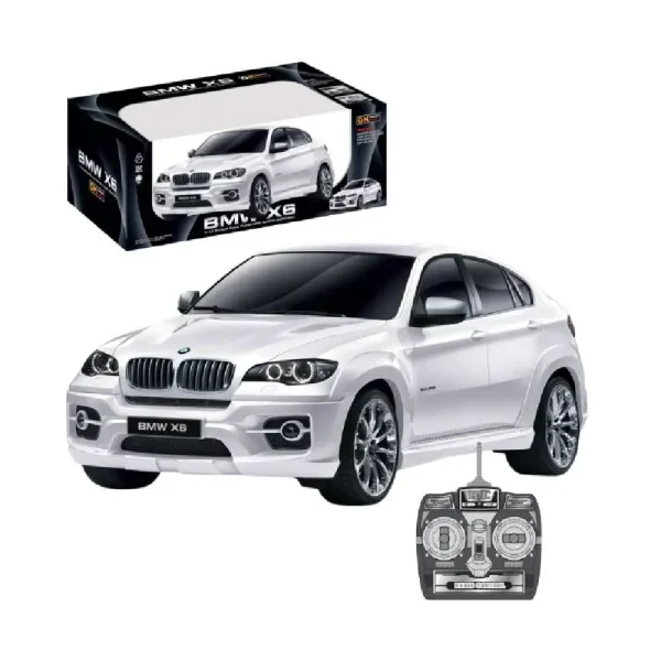 Jucărie mașină BMW X6 cu radiocomandă cu încărcător(16483)