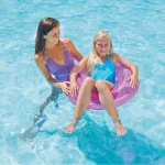 INTEX Cerc gonflabil “Transparent” D 76 cm, până la 40 kg, 8+, 3 culori - imagine 3
