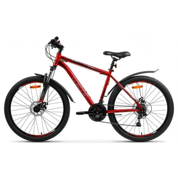 26-12 Bicicleta Aist Quest Disc 26/20 negru-rosu
